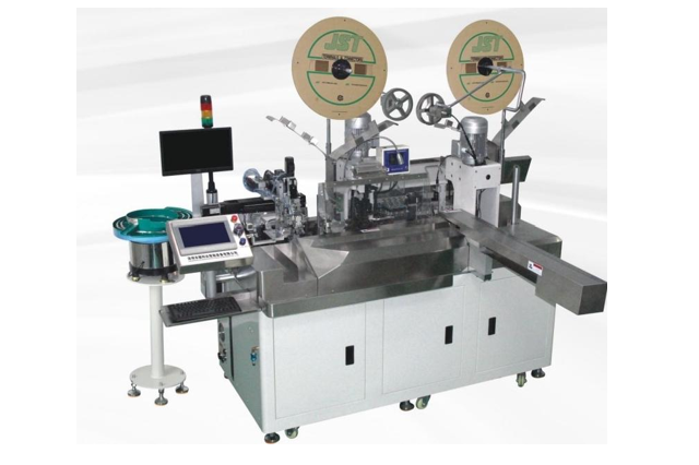 Fully Automatic Terminal Insertion Machine (One Side Insertion, Two Sides Pressing) SK-A16-A